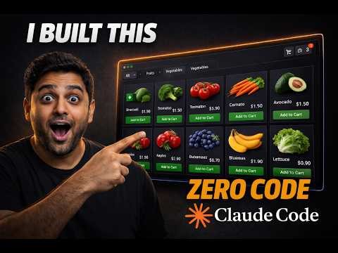 I Built Full Stack Grocery Store App Built Using Claude Code