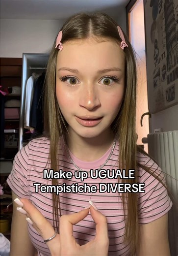 Make up UGUALE tempistiche DIVERSE | Make Up
