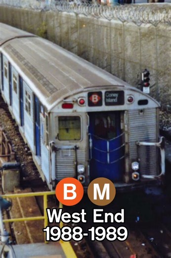 West End 1988-1989 #nycsubway #nostalgia #throwback