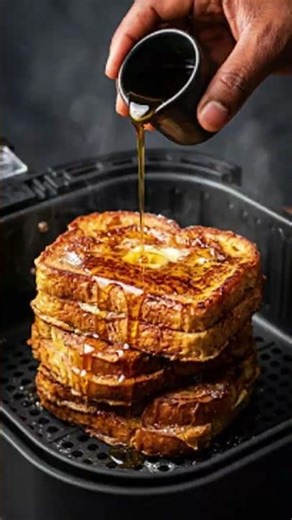 Make the Perfect Eggy French Toast #airfryer #airfryerrecipes #toast