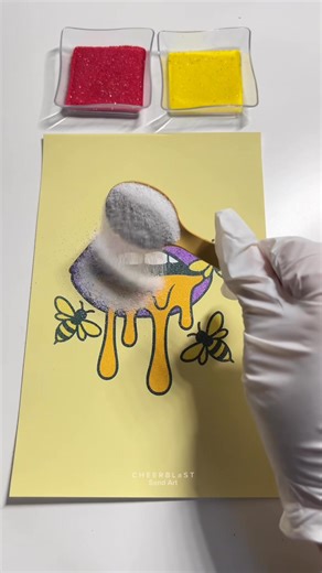 5.1M views · 87K reactions | #oddlysatisfying #satisfying #fyp | Cheerblast Sand Art | Facebook