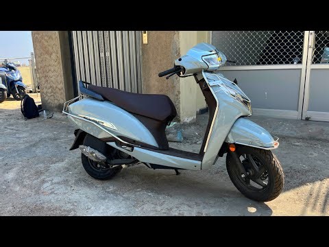 2025 Honda Activa 125 Pearl Deep Ground Grey Walkaround 🔥 | Chassis Number 9
