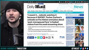 Tucker Carlson Texts LEAKED, Media Matters Leaks MAY BE FAKE, They Are Trying To STOP Tucker | Tim Pool