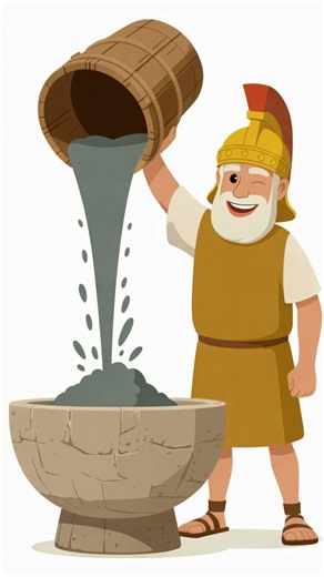 The Secret of Roman “Super-Concrete” 🤯 #history #facts #shorts #viral