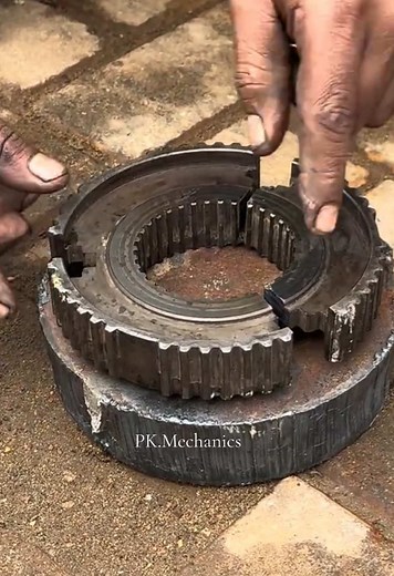 THIS Mechanic Brought a Completely Broken Synchro Gear Back to LIFE! 😱⚙️ #Mechanic #GearRepair #SynchroGear #Restoration #EngineeringUKUSA🇱🇷