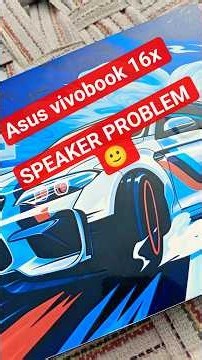 asus vivobook 16x speaker problem 🙂 #asus #16x #vivobook #problem #viral #laptop #codingshiksha