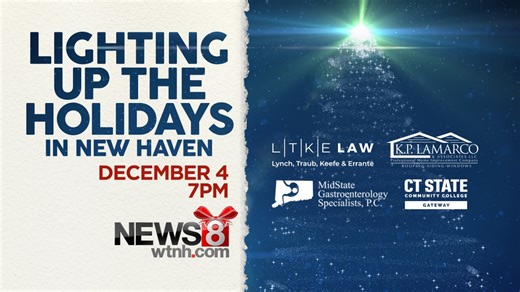 ‘Tis the season! Lighting Up the Holidays with News 8 in New Haven