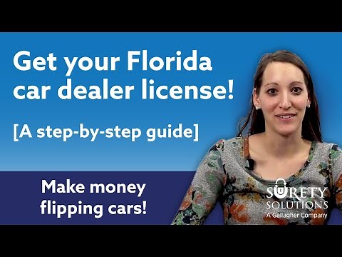 How to get a Florida Dealer License [step-by-step guide]