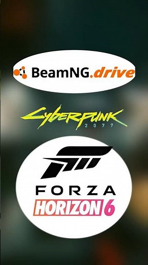 SUSPENSION PHYSICS Comparison in different games! 🚗 BeamNG vs Cyberpunk vs Forza #shorts