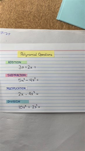 27K views · 343 reactions | Polynomial Operations#reels #fyp #math #mathematics #numbers #trick #fbreels #explorepage #trend #viral #hacks #MathHelp #mathgenius #education #lessons #reelsfb #mathlove #mathtutor #mathtips #mathisfun #MathWiz #reelsvideo #reelsviral #reelsfb #reelsinstagram #mathreview #MathChallenge #education #educational #MathHacks | Math Wiz | Facebook