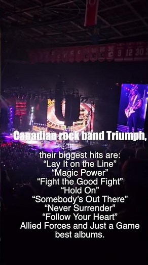 "Triumphs Greatest Hits" #arenarock #shorts