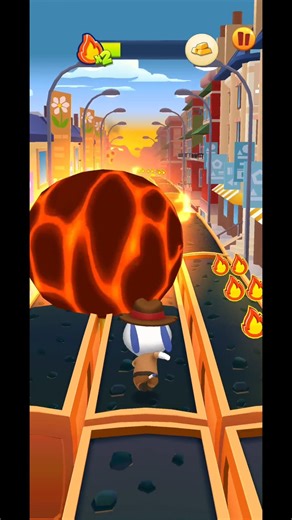 Talking Tom gold run(reverse mod)#gameplay #talkingtomgoldrun#trending