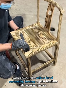 2.3M views · 25K reactions | Transform Wooden Furniture with Creative Painting Techniques to Enhance Your Home's Aesthetic | Brahmastra | Facebook