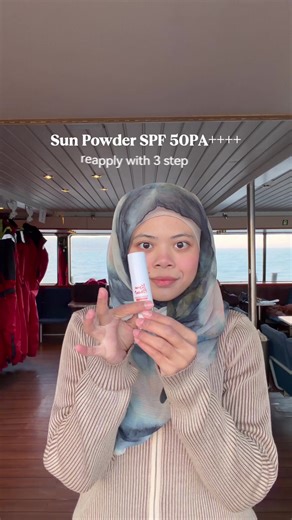 Reapply Sun Powder SPF 50PA in 3 Easy Steps