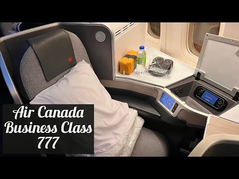 Air Canada Business Class 777 - YUL to FRA