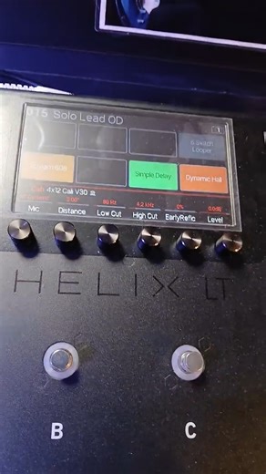 Line 6 HELIX LT multi-effects processor #guitar #guitarist #guitarsolo #foryou #fyp #fy #line6helix