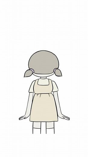 SQUID GAME - Red Light, Green Light (Animation Meme) #shorts