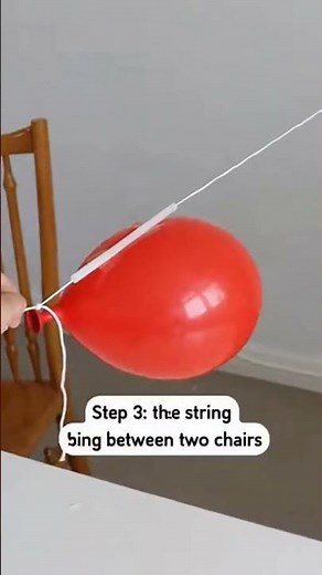 Balloon Rocket 🚀 | Simple Science Experiment with Air Pressure
