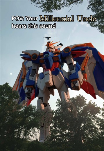 When Your Millennial Uncle Hears the Gundam Wing Intro