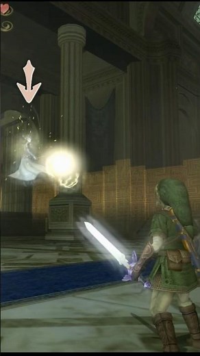 The Legend of Zelda: Twilight Princess - Puppet Zelda in Hyrule Castle #zelda #nintendo #retrogaming