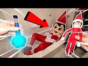 (Insane) Using GIANT POTION from the Dark Web on the ELF ON THE SHELF (IT WORKED)