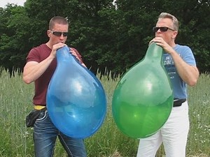 balloon contest - blow to pop race - B2P – Tuftex 14"