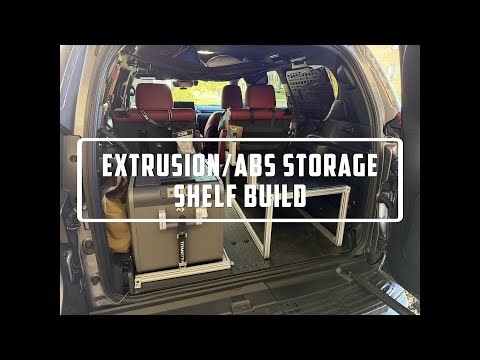 DIY Overland Storage Shelf Build - Aluminum Extrusion + ABS Panel (Goose Gear Compatible!)
