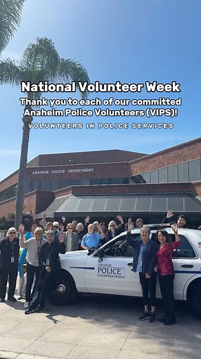 🚔 Volunteers in Police Services (VIPS) is our adult volunteer program where representatives are placed in areas that utilize their skills, talents, and interests—while offering a challenging and rewarding experience. If you're interested in joining, visit 👉 anaheim.net/240/Volunteers-in-Police-Services-VIPS We strongly believe volunteer resources can make some of the most important contributions in police work today. Our programs include: 🚓 Volunteer Patrol (VIPS) – Comprised of volunteers ag
