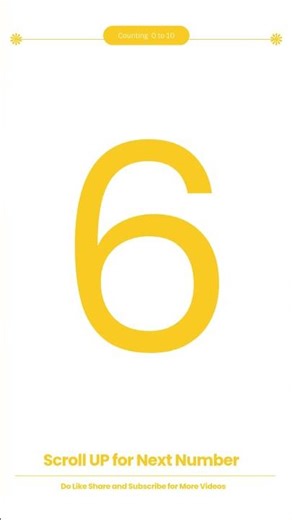 Learn Number 6 | Counting Six for Kids