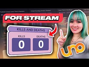 FREE Kill And Death Counter, Webcam Border, And MORE | Overlays.Uno