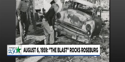 This Day in Oregon History - Aug. 6, 1959: "The Blast" rocks Roseberg