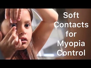Soft contacts for myopia control