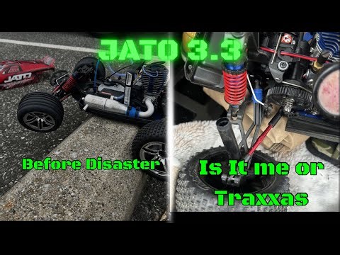 Nitro Rc cars are not for the weak | TRAXXAS JATO 3.3