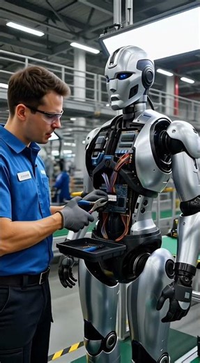 🎬 Factory Full Process 🏭 | Inside the Humanoid Robot Factory 🤖 | Future Technology in Action!