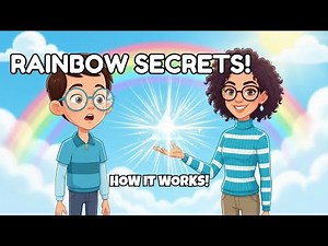 How Rainbows Are Formed! 🌈 Science for Kids | Alex & Maya Science Lab