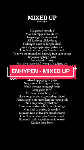 ENHYPEN - MIXED UP #enhypen #engene #mixedup