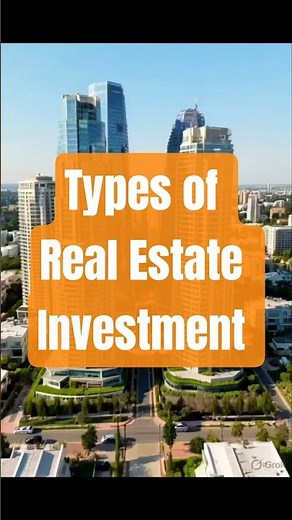 Types of Real Estate Investment | Land vs Residential vs Commercial #realestateinvesting #investment