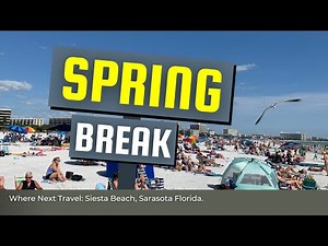 Siesta Key Beach is CRAZY Busy During Spring Break | Sarasota Florida