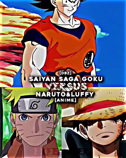 Goku vs Naruto&Luffy #goku #naruto #luffy #dbs #fyp #foryourpage #blowthisup #dontletthisflop #vsdebate #vsbattle #vsedit #exfeather_ #edit