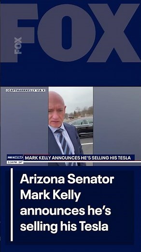 AZ Sen. Mark Kelly is selling his Tesla | FOX 10 Phoenix