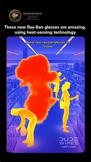 Thermal Vision Glasses 😳 See Heat Like Never Before