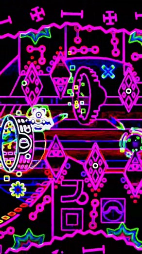 NEON ANATHEMA (4K) 🔥🌈 #geometrydash #anathema #neon