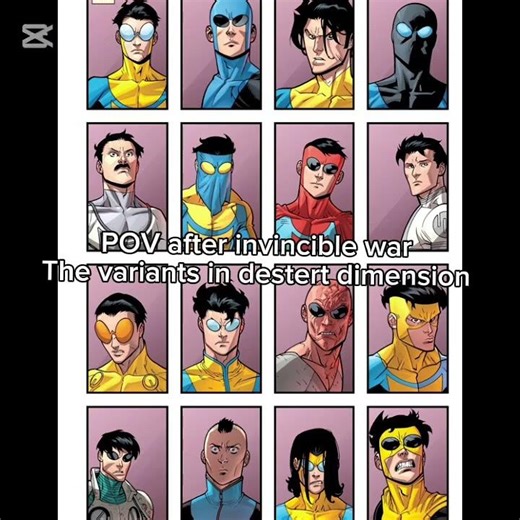 POV after invincible war the mark variants: