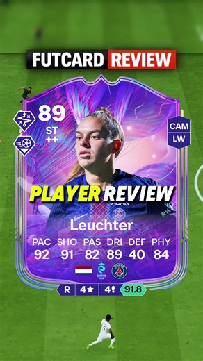 🇳🇱 89 LEUCHTER Review in FC26 - INSANE CARD 😳🔥 #fc26 #fantasy #fc #leuchter #review