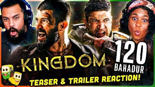 120 Bahadur And Kingdom Teaser And Trailer Reaction! | Farhan Akhtar | Vijay Deverakonda