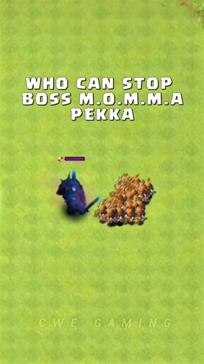 Who Can Stop Boss M.O.M.M.A Pekka🔥|| clash of clans #shortsfeed #shorts #clashofclans #coc