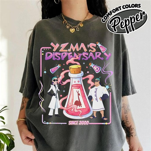 Comfort Color Kronk and Yzma Secret Lab Shirt, Yzma's Dispensary Pick Your Poison Tee, the Emperor's New Groove Villains Trip Tee YSZD09 - Etsy