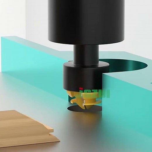 8MM 45 Degree Lock Miter Router Bit Tenon Milling Cutter Woodworking