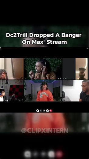 Dc2Trill Dropped A Banger On Max' Stream #dc2trill #plaqueboymax #imdontai #songwars