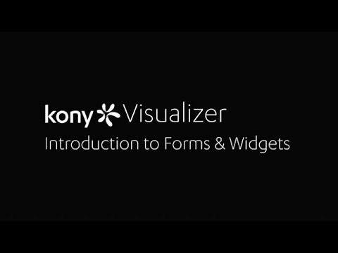 Introduction to Forms and Widgets